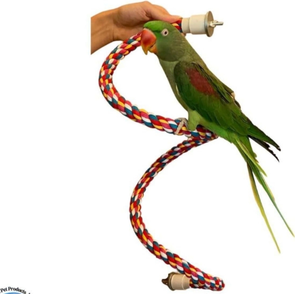 New 48 Inch 100% Natural Bird Rope ,perche